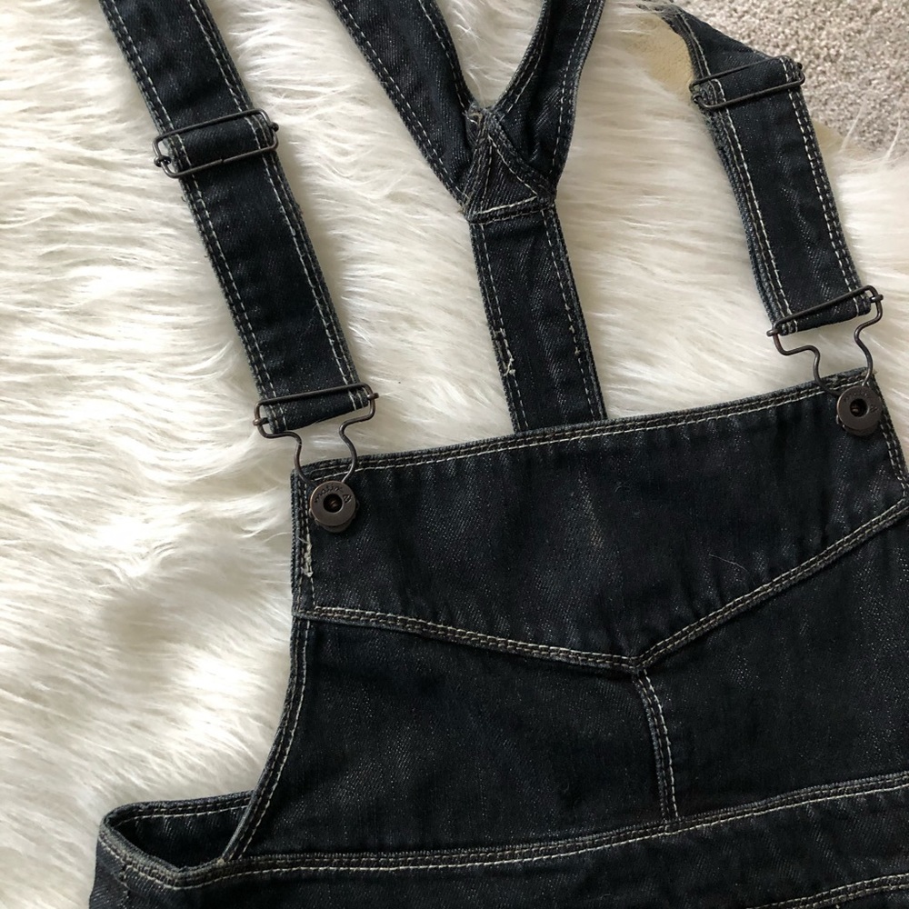 Denim Overall Skirt - Picture 3 of 7